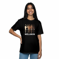 MELANIN PRINTED WOMENS TSHIRT