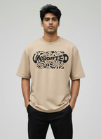UNSORTED GENZ DESIGN PRINTED OVERSIZE TSHIRT