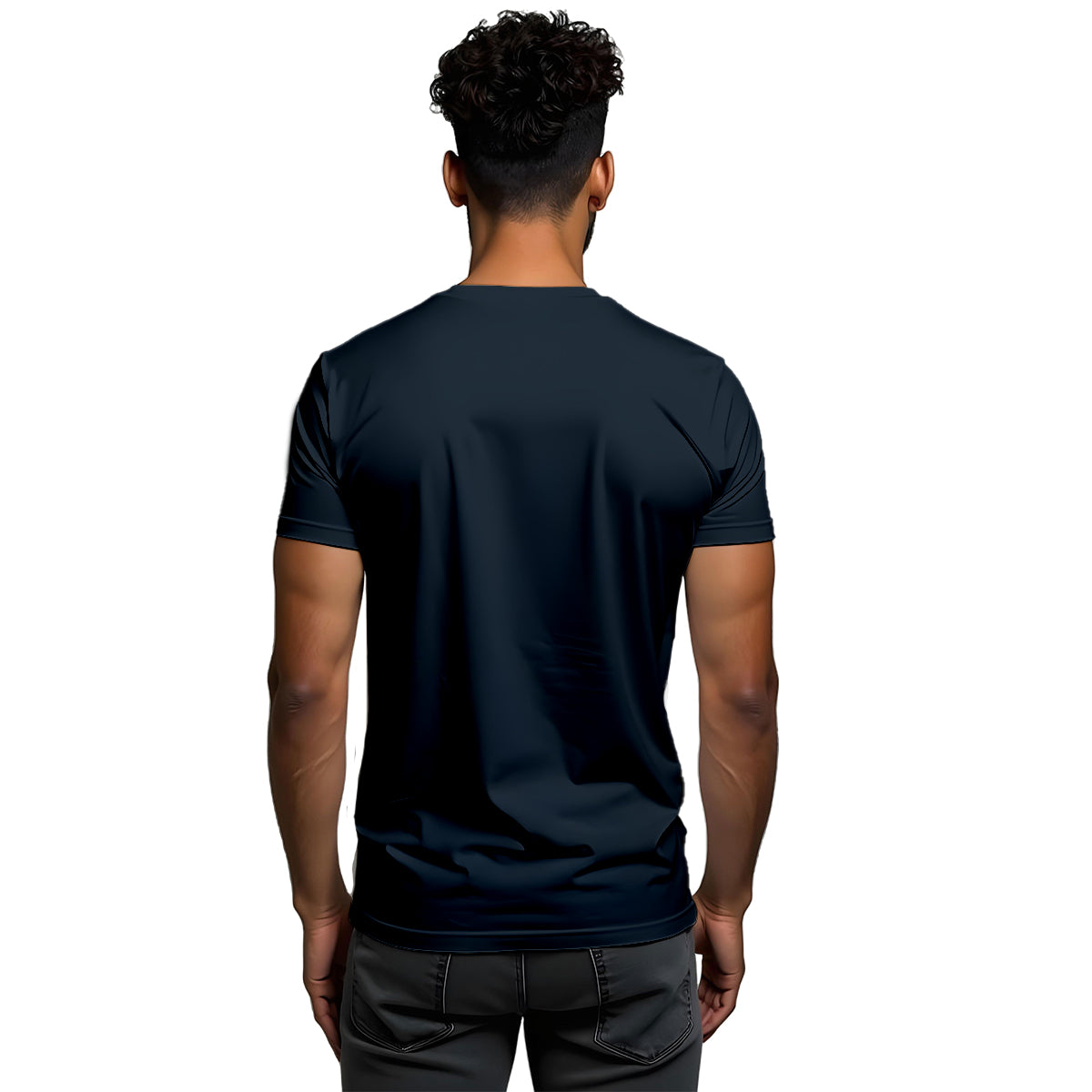DEMON SLAYER PRINTED NAVYBLUE TSHIRT