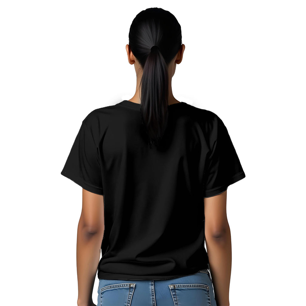 MELANIN PRINTED WOMENS TSHIRT